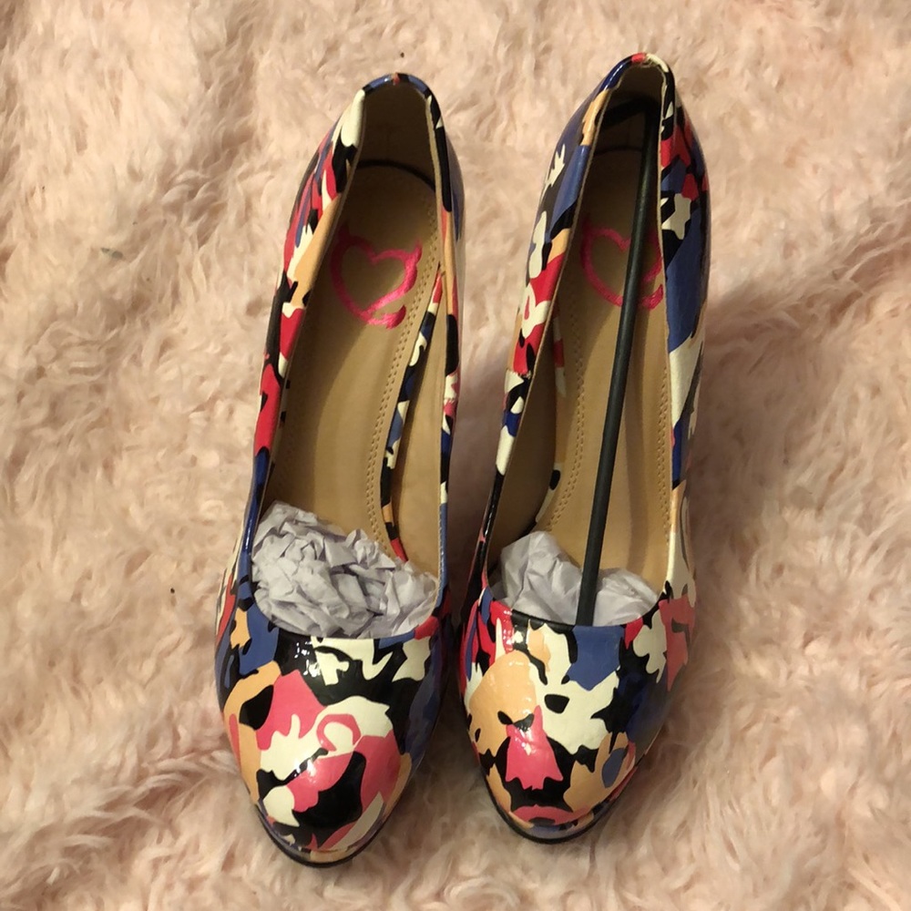 Multicolor heels - Picture 2 of 5